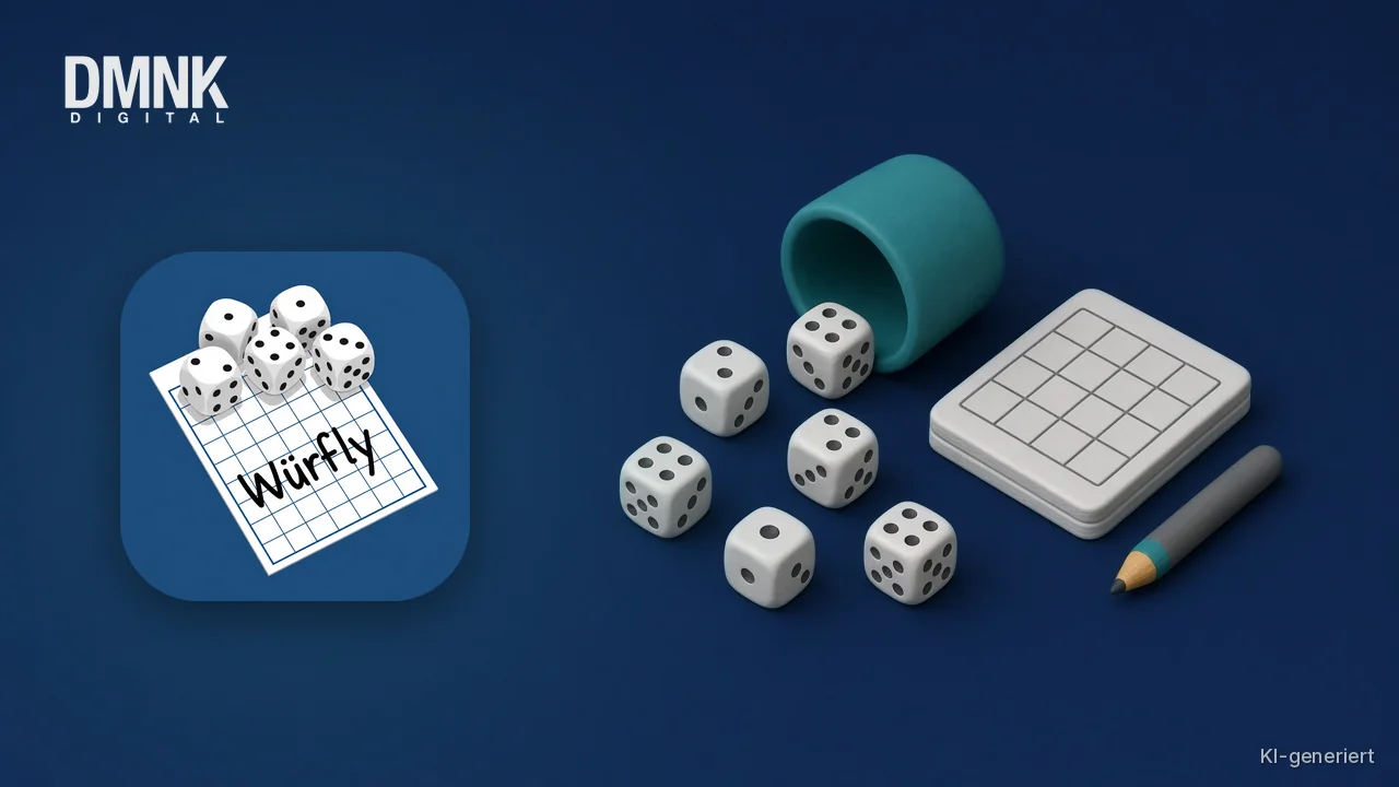 Würfly App: Digitaler Spielblock für gemeinsame Würfelrunden